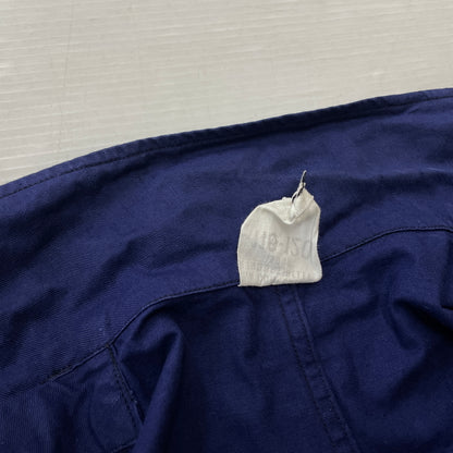 【中古品】【メンズ】 FRENCH ARMY フレンチ アーミー 60's VINTAGE MECHANIC COAT 60年代 ヴィンテージ メカニック コート アウター 145-261024-sa-04-teih サイズ：116-120 カラー：ネイビー 万代Net店