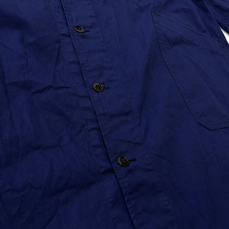 【中古品】【メンズ】 FRENCH ARMY フレンチ アーミー 60's VINTAGE MECHANIC COAT 60年代 ヴィンテージ メカニック コート アウター 145-261024-sa-04-teih サイズ：116-120 カラー：ネイビー 万代Net店