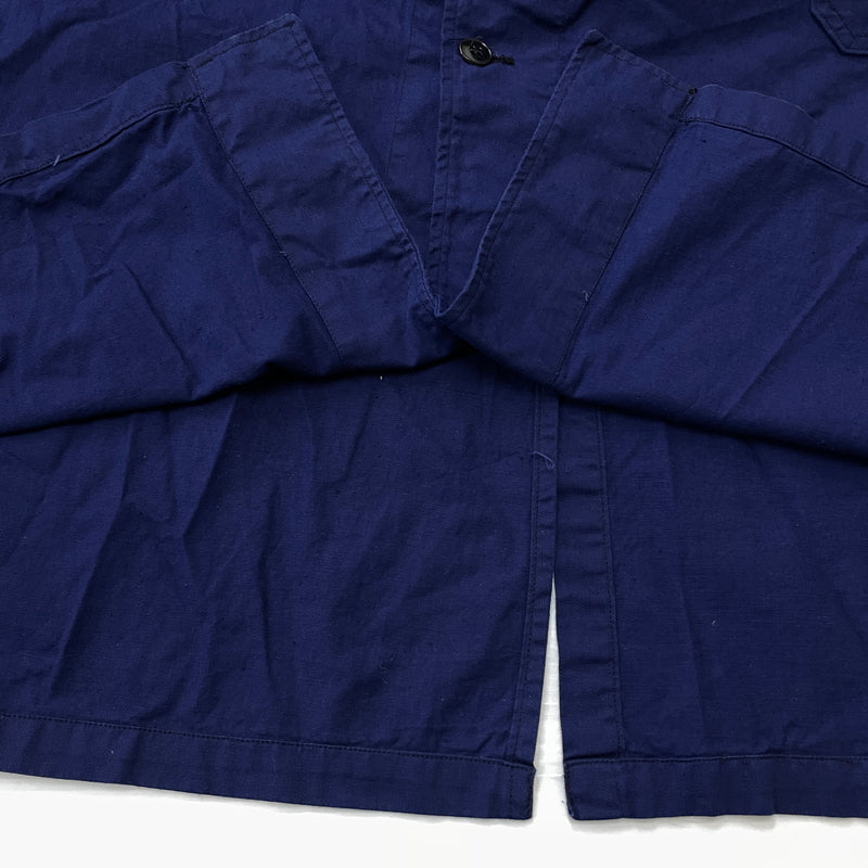 【中古品】【メンズ】 FRENCH ARMY フレンチ アーミー 60's VINTAGE MECHANIC COAT 60年代 ヴィンテージ メカニック コート アウター 145-261024-sa-04-teih サイズ：116-120 カラー：ネイビー 万代Net店