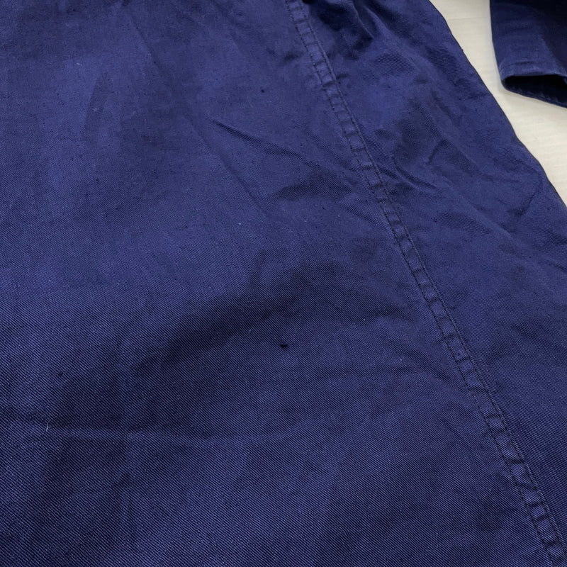 【中古品】【メンズ】 FRENCH ARMY フレンチ アーミー 60's VINTAGE MECHANIC COAT 60年代 ヴィンテージ メカニック コート アウター 145-261024-sa-04-teih サイズ：116-120 カラー：ネイビー 万代Net店