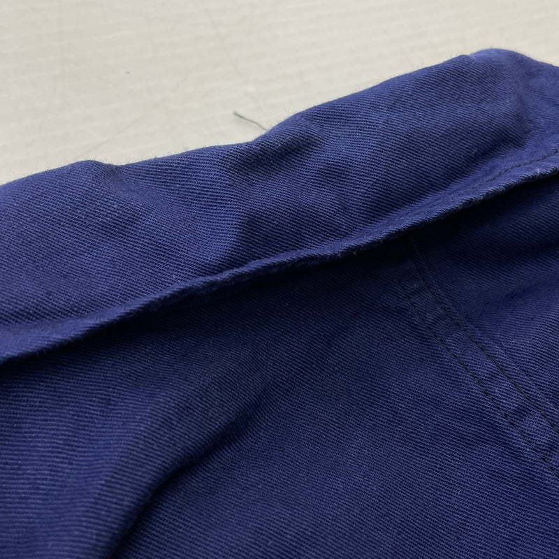 【中古品】【メンズ】 FRENCH ARMY フレンチ アーミー 60's VINTAGE MECHANIC COAT 60年代 ヴィンテージ メカニック コート アウター 145-261024-sa-04-teih サイズ：116-120 カラー：ネイビー 万代Net店