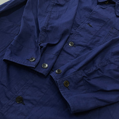 【中古品】【メンズ】 FRENCH ARMY フレンチ アーミー 60's VINTAGE MECHANIC COAT 60年代 ヴィンテージ メカニック コート アウター 145-261024-sa-04-teih サイズ：116-120 カラー：ネイビー 万代Net店