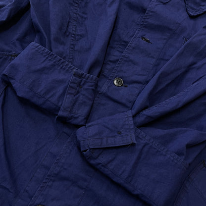 【中古品】【メンズ】 FRENCH ARMY フレンチ アーミー 60's VINTAGE MECHANIC COAT 60年代 ヴィンテージ メカニック コート アウター 145-261024-sa-04-teih サイズ：116-120 カラー：ネイビー 万代Net店