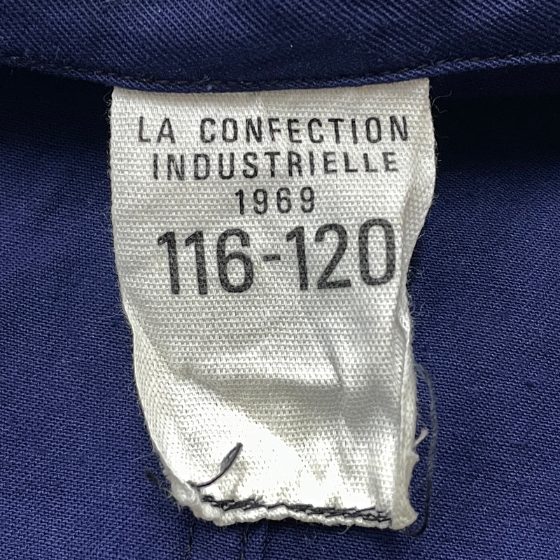【中古品】【メンズ】 FRENCH ARMY フレンチ アーミー 60's VINTAGE MECHANIC COAT 60年代 ヴィンテージ メカニック コート アウター 145-261024-sa-04-teih サイズ：116-120 カラー：ネイビー 万代Net店