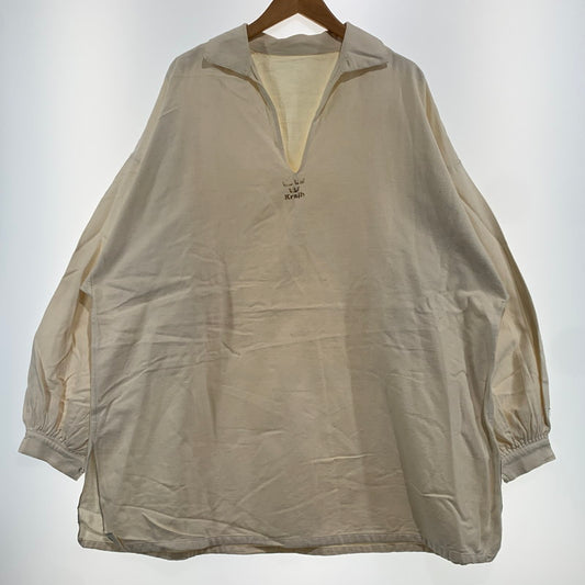 【現状渡し品】【メンズ】 UNKNOWN SKIPPER PULLOVER SHIRT VINTAGE スキッパー プルオーバー シャツ トップス ヴィンテージ ミリタリー 145-261025-ko-06-teih サイズ：不明 カラー：アイボリー系 万代Net店