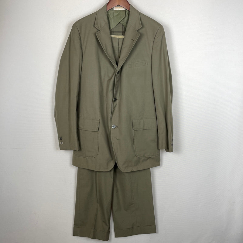 【中古品】【メンズ】 BROOKS BROTHERS ブルックスブラザーズ 70's-80's SET UP SUIT VINTAGE 70～80年代 ヴィンテージ セットアップ スーツ 145-261024-sa-03-teih サイズ：不明 カラー：グレー 万代Net店