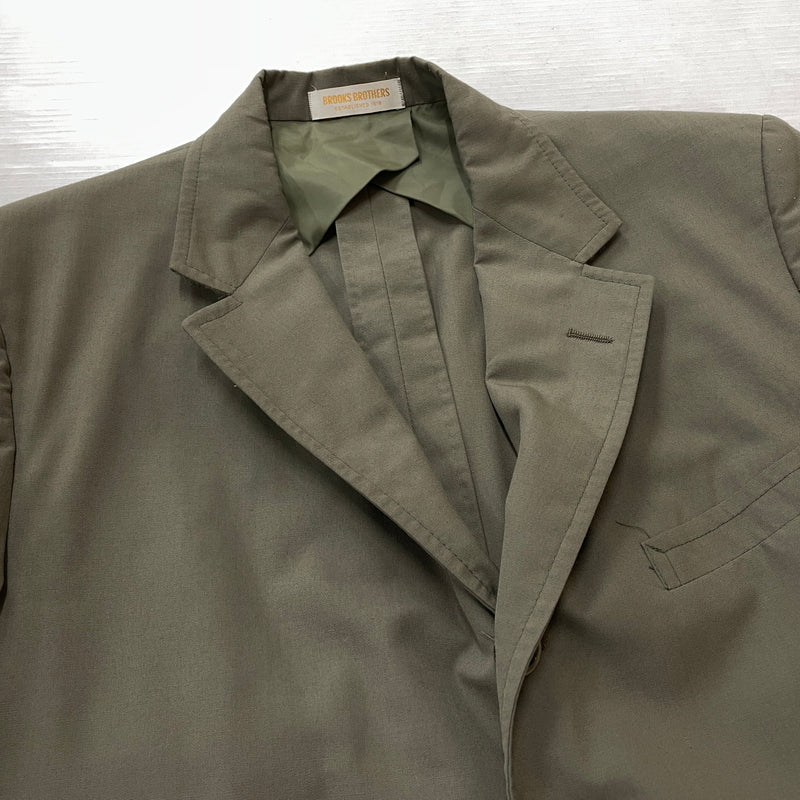 【中古品】【メンズ】 BROOKS BROTHERS ブルックスブラザーズ 70's-80's SET UP SUIT VINTAGE 70～80年代 ヴィンテージ セットアップ スーツ 145-261024-sa-03-teih サイズ：不明 カラー：グレー 万代Net店