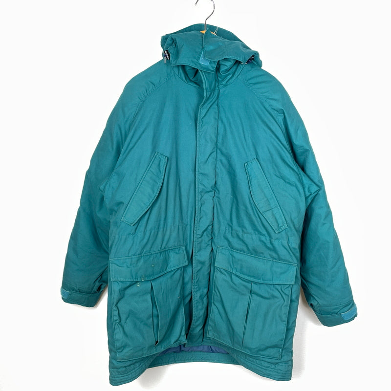 【中古品】【メンズ】 L.L.BEAN エルエルビーン 70's-80's VINTAGE TIMBERLINE PARKA 70～80年代 ヴィンテージ ティンバーライン パーカー アウター 144-261024-sa-08-teih サイズ：M カラー：グリーン/ブルー 万代Net店