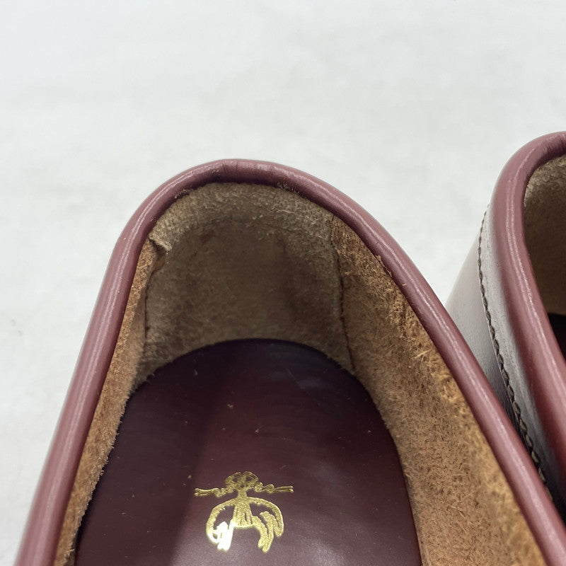 【中古品】【メンズ】 BROOKS BROTHERS ブルックスブラザーズ COIN LOAFER コイン ローファー シューズ 靴 164-261028-yo-09-teih サイズ：26.5EE カラー：ブラウン 万代Net店