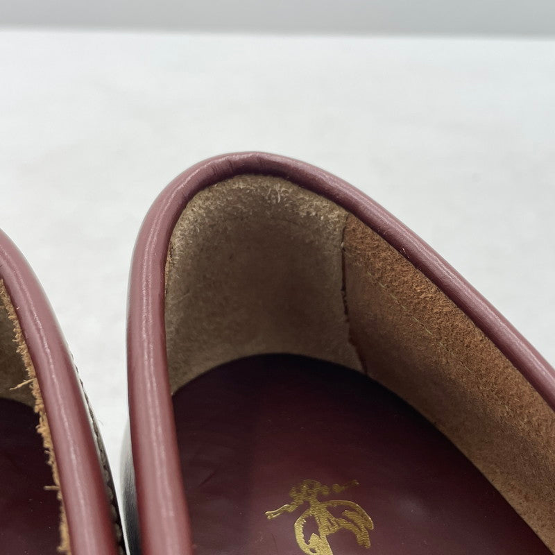【中古品】【メンズ】 BROOKS BROTHERS ブルックスブラザーズ COIN LOAFER コイン ローファー シューズ 靴 164-261028-yo-09-teih サイズ：26.5EE カラー：ブラウン 万代Net店