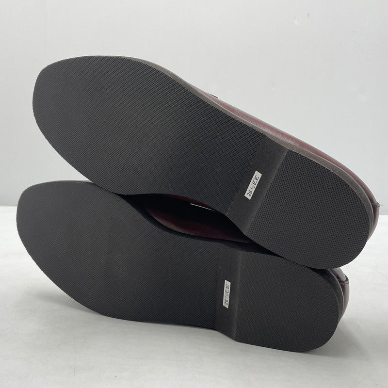 【中古品】【メンズ】 BROOKS BROTHERS ブルックスブラザーズ COIN LOAFER コイン ローファー シューズ 靴 164-261028-yo-09-teih サイズ：26.5EE カラー：ブラウン 万代Net店