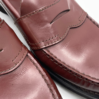 【中古品】【メンズ】 BROOKS BROTHERS ブルックスブラザーズ COIN LOAFER コイン ローファー シューズ 靴 164-261028-yo-09-teih サイズ：26.5EE カラー：ブラウン 万代Net店