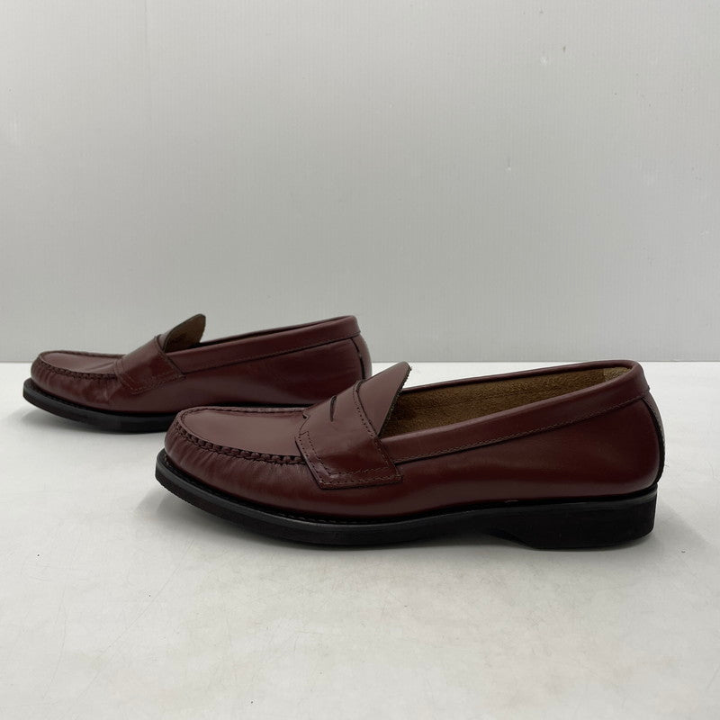 【中古品】【メンズ】 BROOKS BROTHERS ブルックスブラザーズ COIN LOAFER コイン ローファー シューズ 靴 164-261028-yo-09-teih サイズ：26.5EE カラー：ブラウン 万代Net店