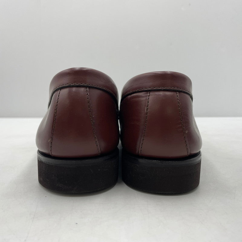【中古品】【メンズ】 BROOKS BROTHERS ブルックスブラザーズ COIN LOAFER コイン ローファー シューズ 靴 164-261028-yo-09-teih サイズ：26.5EE カラー：ブラウン 万代Net店