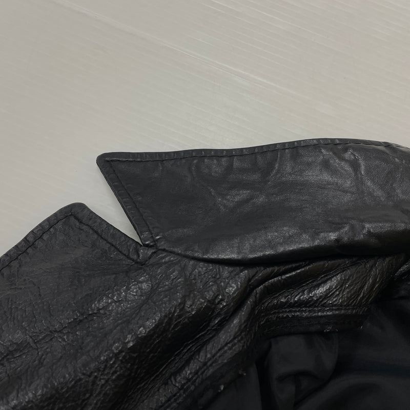 【中古品】【メンズ】 SEARS シアーズ 70’s VINTAGE LEATHER COAT 63642 70年代 ヴィンテージ レザー コート アウター 145-261024-sa-05-teih サイズ：不明 カラー：ブラック 万代Net店