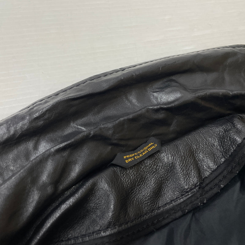 【中古品】【メンズ】 SEARS シアーズ 70’s VINTAGE LEATHER COAT 63642 70年代 ヴィンテージ レザー コート アウター 145-261024-sa-05-teih サイズ：不明 カラー：ブラック 万代Net店