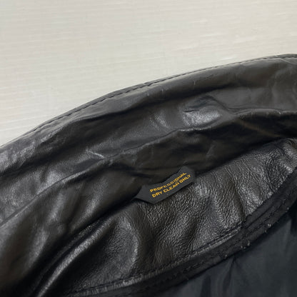 【中古品】【メンズ】 SEARS シアーズ 70’s VINTAGE LEATHER COAT 63642 70年代 ヴィンテージ レザー コート アウター 145-261024-sa-05-teih サイズ：不明 カラー：ブラック 万代Net店