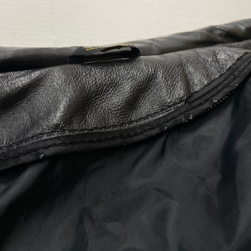 【中古品】【メンズ】 SEARS シアーズ 70’s VINTAGE LEATHER COAT 63642 70年代 ヴィンテージ レザー コート アウター 145-261024-sa-05-teih サイズ：不明 カラー：ブラック 万代Net店