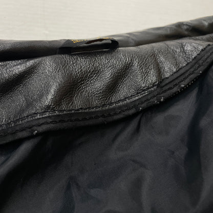 【中古品】【メンズ】 SEARS シアーズ 70’s VINTAGE LEATHER COAT 63642 70年代 ヴィンテージ レザー コート アウター 145-261024-sa-05-teih サイズ：不明 カラー：ブラック 万代Net店