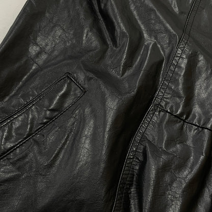 【中古品】【メンズ】 SEARS シアーズ 70’s VINTAGE LEATHER COAT 63642 70年代 ヴィンテージ レザー コート アウター 145-261024-sa-05-teih サイズ：不明 カラー：ブラック 万代Net店