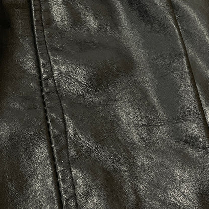 【中古品】【メンズ】 SEARS シアーズ 70’s VINTAGE LEATHER COAT 63642 70年代 ヴィンテージ レザー コート アウター 145-261024-sa-05-teih サイズ：不明 カラー：ブラック 万代Net店