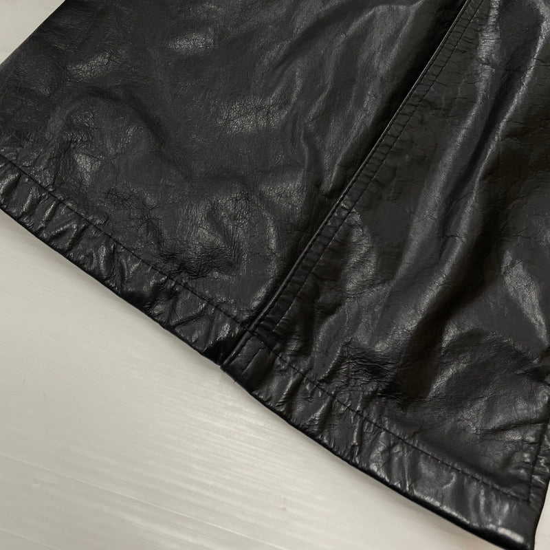 【中古品】【メンズ】 SEARS シアーズ 70’s VINTAGE LEATHER COAT 63642 70年代 ヴィンテージ レザー コート アウター 145-261024-sa-05-teih サイズ：不明 カラー：ブラック 万代Net店