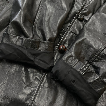 【中古品】【メンズ】 SEARS シアーズ 70’s VINTAGE LEATHER COAT 63642 70年代 ヴィンテージ レザー コート アウター 145-261024-sa-05-teih サイズ：不明 カラー：ブラック 万代Net店