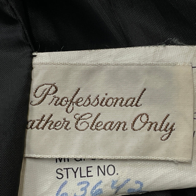 【中古品】【メンズ】 SEARS シアーズ 70’s VINTAGE LEATHER COAT 63642 70年代 ヴィンテージ レザー コート アウター 145-261024-sa-05-teih サイズ：不明 カラー：ブラック 万代Net店