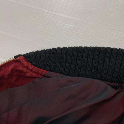 【現状渡し品】【メンズ】 UNKNOW SUEDE BOMBER JACKET スエード ボンバー ジャケット アウター 145-261024-sa-15-teih サイズ：不明 カラー：ボルドー 万代Net店