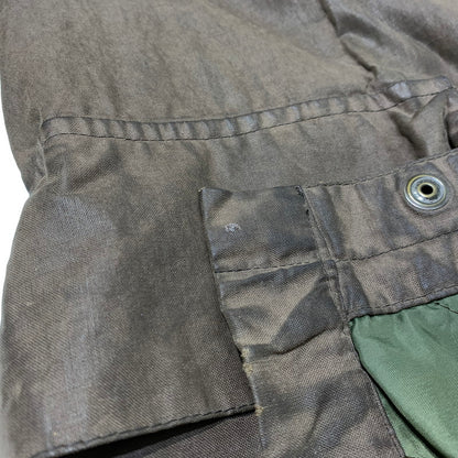 【現状渡し品】【メンズ】 GB.PEDRINI ジービー ペドリーニ OILED COAT オイル コート アウター ケープバック 145-261025-ko-18-teih サイズ：48 カラー：ブラウン 万代Net店