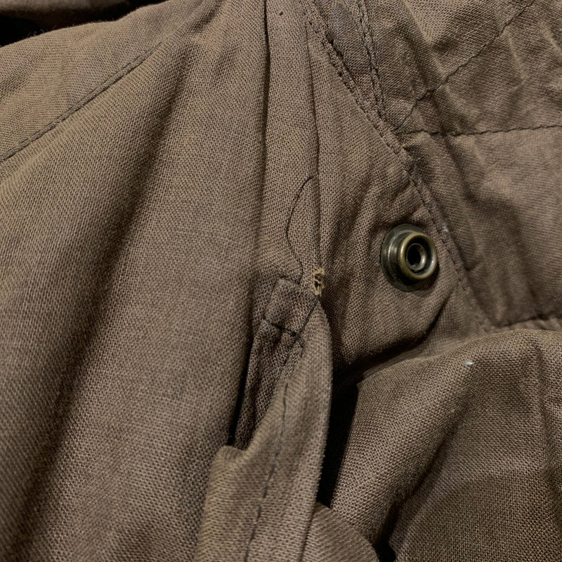 【現状渡し品】【メンズ】 GB.PEDRINI ジービー ペドリーニ OILED COAT オイル コート アウター ケープバック 145-261025-ko-18-teih サイズ：48 カラー：ブラウン 万代Net店
