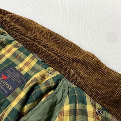 【現状渡し品】【メンズ】 GB.PEDRINI ジービー ペドリーニ OILED COAT オイル コート アウター ケープバック 145-261025-ko-18-teih サイズ：48 カラー：ブラウン 万代Net店
