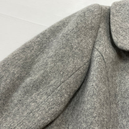 【中古品】【レディース】 BLUE LABEL CRESTBRIDGE ブルーレーベル クレストブリッジ LINING CHECK WOOL COAT 55B42-411-07 裏地 チェック柄 ウール コート アウター 168-261024-sa-09-teih サイズ：38 カラー：グレー 万代Net店