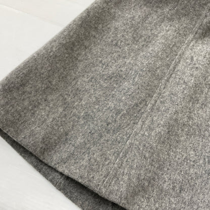 【中古品】【レディース】 BLUE LABEL CRESTBRIDGE ブルーレーベル クレストブリッジ LINING CHECK WOOL COAT 55B42-411-07 裏地 チェック柄 ウール コート アウター 168-261024-sa-09-teih サイズ：38 カラー：グレー 万代Net店