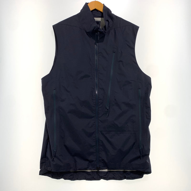 【中古品】【メンズ】 DAIWA LIFESTYLE ダイワ ライフスタイル NYLON VEST DV-072-3023EX ナイロン ベスト ライトアウター アウトドア 144-261025-ko-01-teih サイズ：XL カラー：ネイビー 万代Net店