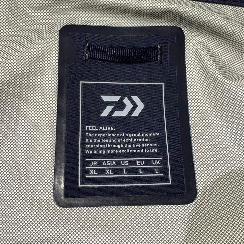 【中古品】【メンズ】 DAIWA LIFESTYLE ダイワ ライフスタイル NYLON VEST DV-072-3023EX ナイロン ベスト ライトアウター アウトドア 144-261025-ko-01-teih サイズ：XL カラー：ネイビー 万代Net店