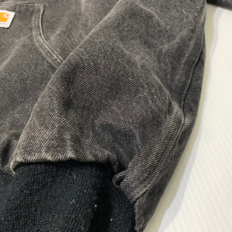 【現状渡し品】【メンズ】 Carhartt カーハート BLACK DENIM ACTIVE JACKET ブラックデニム アクティブ ジャケット アウター ワークジャケット 145-261025-ko-13-teih サイズ：不明 カラー：ブラック 万代Net店