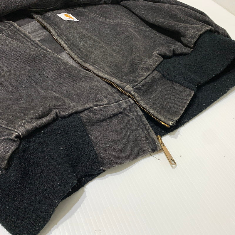 【現状渡し品】【メンズ】 Carhartt カーハート BLACK DENIM ACTIVE JACKET ブラックデニム アクティブ ジャケット アウター ワークジャケット 145-261025-ko-13-teih サイズ：不明 カラー：ブラック 万代Net店