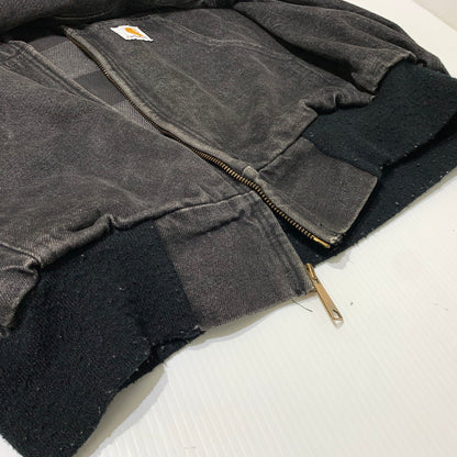 【現状渡し品】【メンズ】 Carhartt カーハート BLACK DENIM ACTIVE JACKET ブラックデニム アクティブ ジャケット アウター ワークジャケット 145-261025-ko-13-teih サイズ：不明 カラー：ブラック 万代Net店
