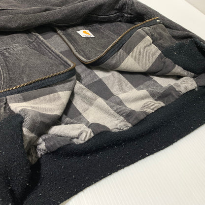 【現状渡し品】【メンズ】 Carhartt カーハート BLACK DENIM ACTIVE JACKET ブラックデニム アクティブ ジャケット アウター ワークジャケット 145-261025-ko-13-teih サイズ：不明 カラー：ブラック 万代Net店