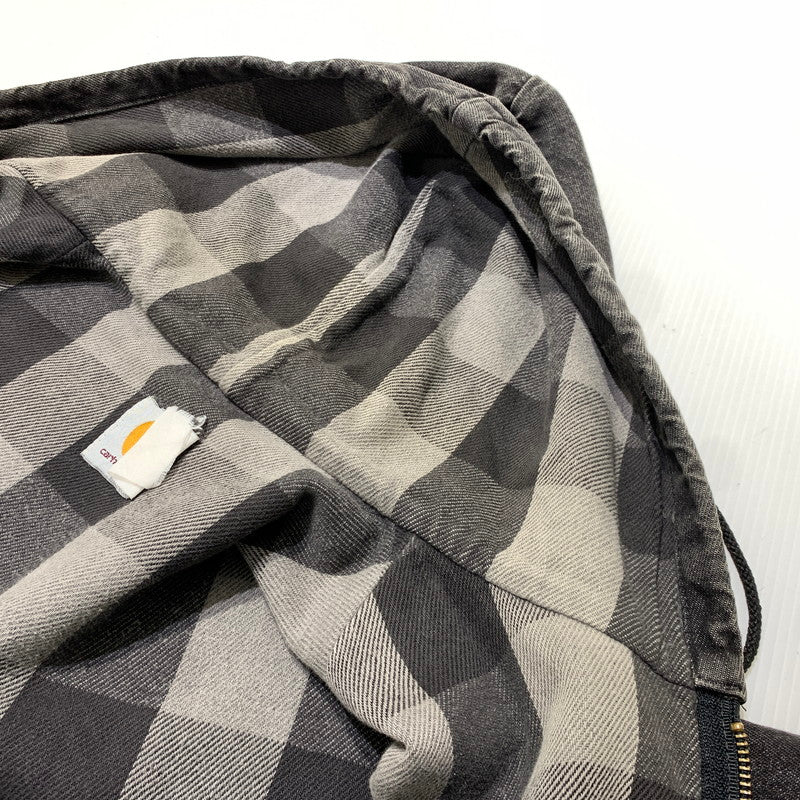 【現状渡し品】【メンズ】 Carhartt カーハート BLACK DENIM ACTIVE JACKET ブラックデニム アクティブ ジャケット アウター ワークジャケット 145-261025-ko-13-teih サイズ：不明 カラー：ブラック 万代Net店