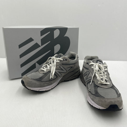 【現状渡し品】【メンズ】 NEW BALANCE ニューバランス MAID IN USA 990ｖ4 CORE U990GR4 スニーカー 靴 162-261021-sa-29-teih サイズ：26.5cm カラー：グレー 万代Net店