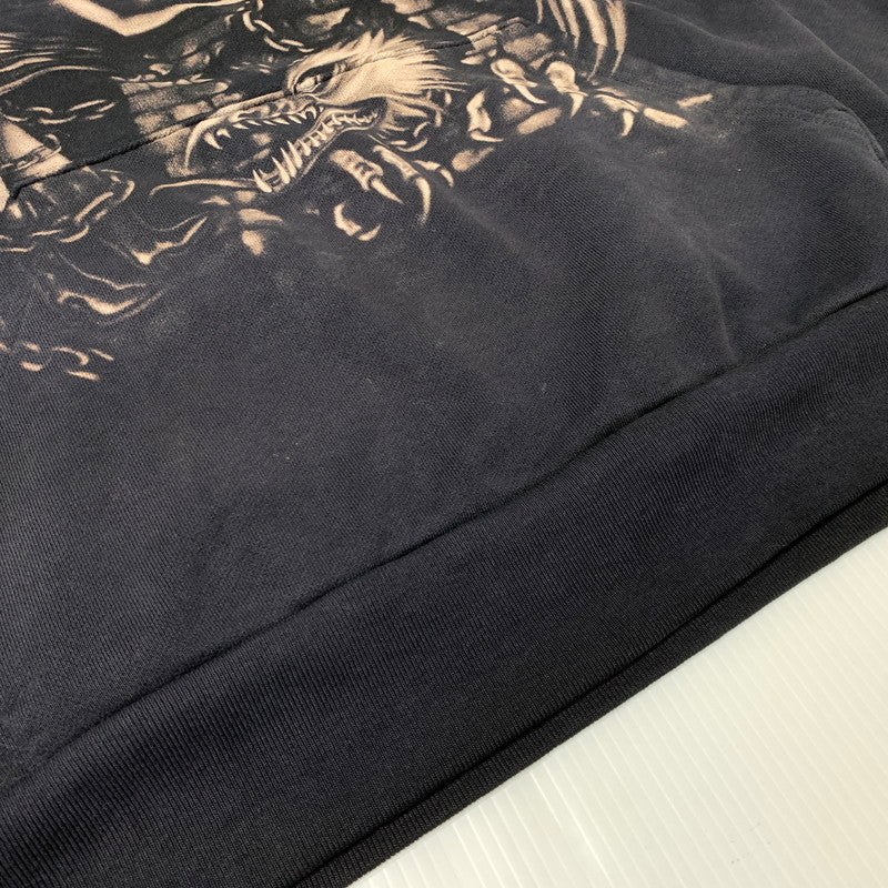【中古品】【メンズ】 TRAVIS SCOTT トラヴィス スコット MAXIMUS EAGLE PULLOVER HOODIE マキシマム イーグル プルオーバー フーディ トップス パーカー 142-261025-ko-11-teih サイズ：XXL カラー：ブラック 万代Net店