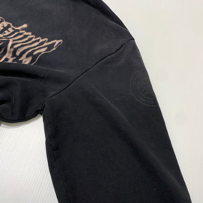 【中古品】【メンズ】 TRAVIS SCOTT トラヴィス スコット MAXIMUS EAGLE PULLOVER HOODIE マキシマム イーグル プルオーバー フーディ トップス パーカー 142-261025-ko-11-teih サイズ：XXL カラー：ブラック 万代Net店