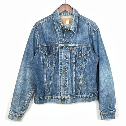 【中古品】【メンズ】 LEVI'S リーバイス 525 70’s VINTAGE 40TH USA DENIM JACKET 70505 70年代 ヴィンテージ フォース アメリカ製 デニム ジャケット アウター 145-261024-sa-13-teih サイズ：不明 カラー：インディゴ 万代Net店