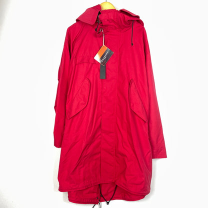 【中古品】【メンズ】 KLASICA クラシカ WATER FALL MODS COAT 20C-01MCT ウォーター フォール モッズコート アウター 140-261024-sa-07-teih サイズ：4 カラー：レッド 万代Net店