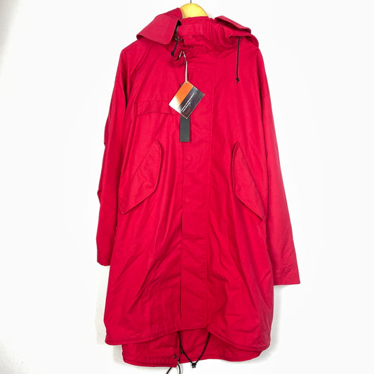 【中古品】【メンズ】 KLASICA クラシカ WATER FALL MODS COAT 20C-01MCT ウォーター フォール モッズコート アウター 140-261024-sa-07-teih サイズ：4 カラー：レッド 万代Net店