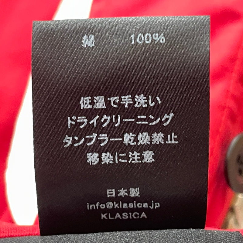 【中古品】【メンズ】 KLASICA クラシカ WATER FALL MODS COAT 20C-01MCT ウォーター フォール モッズコート アウター 140-261024-sa-07-teih サイズ：4 カラー：レッド 万代Net店