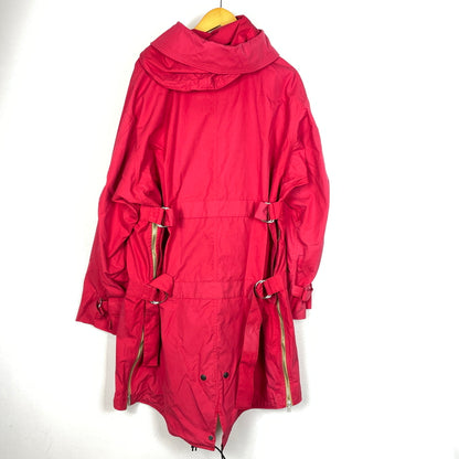 【中古品】【メンズ】 KLASICA クラシカ WATER FALL MODS COAT 20C-01MCT ウォーター フォール モッズコート アウター 140-261024-sa-07-teih サイズ：4 カラー：レッド 万代Net店