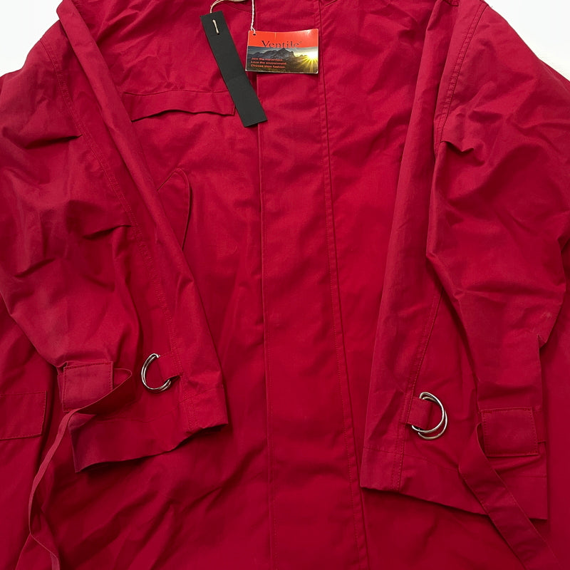 【中古品】【メンズ】 KLASICA クラシカ WATER FALL MODS COAT 20C-01MCT ウォーター フォール モッズコート アウター 140-261024-sa-07-teih サイズ：4 カラー：レッド 万代Net店